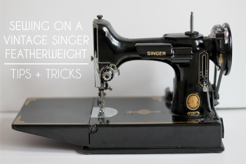 Vintage Singer Featherweight Tips and Tricks - In Color Order