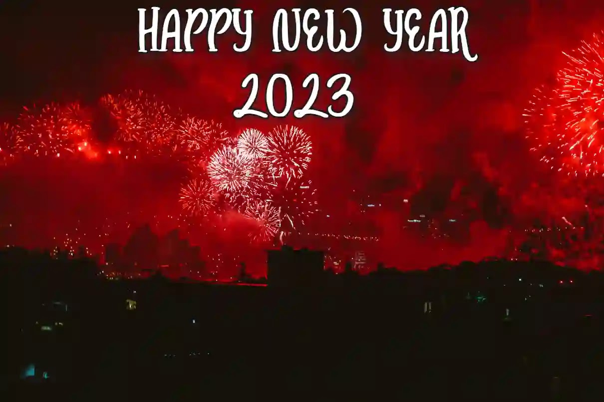 happy new year 2023 poster