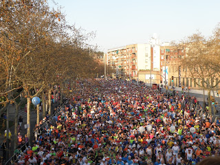 salida maraton barcelona 2012