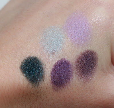 ysl yves saint laurent palette n°1 Jardin de Minuit automne 2011 test avis essai maquillage swatch