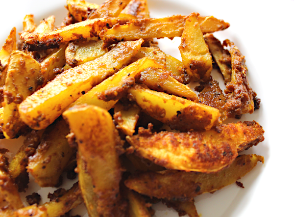 Baked Potato Wedges with Ethiopian Spices