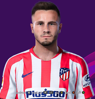 PES 2020 Faces Saúl Ñíguez by So PES