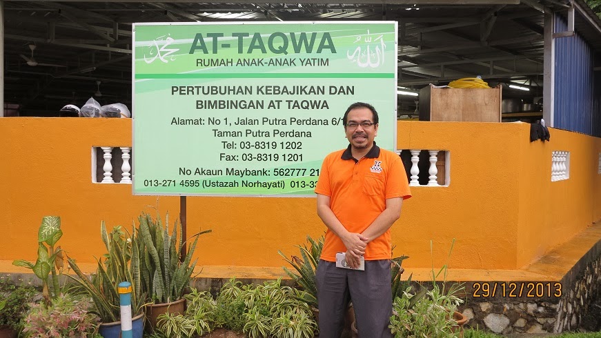  klinik catur kepada anak-anak yatim di rumah anak-anak yatim AT-TAQWA