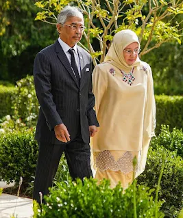 Wedding of crown prince Hussein of Jordan