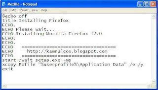 Bat File 12 Bat File – Batch ফাইল কি, Batch তৈরি, এডিট, ব্যবহার বিস্তারিত + Mozilla Silent Installation