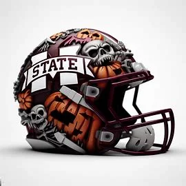 Mississippi State Bulldogs Halloween Concept Helmets