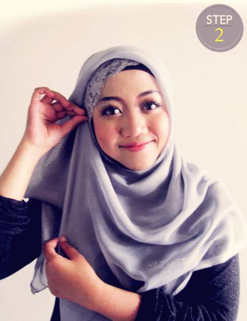 Tutorial Jilbab Segi Empat Simpel dan Cantik  Hijab Yuk