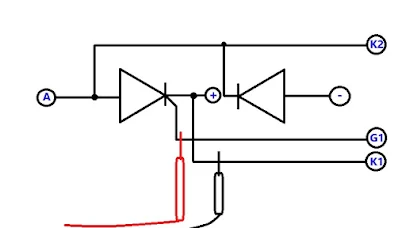 Test    SCR     THYRISTOR  MODULE   with   multimeter