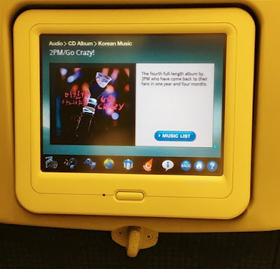 Korean Air, In-flight, entertainment, 2PM, K-POP,  Bangkok, Korea