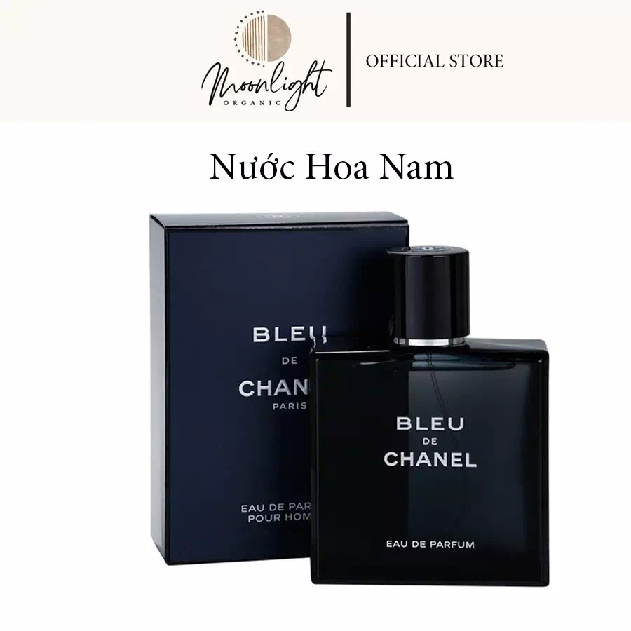 Nước hoa nam chính hãng thơm lâu, Dầu Thơm lịch lãm cho nam - Nồng độ EDP dung tích 100ml - Moonlight Cosmetic