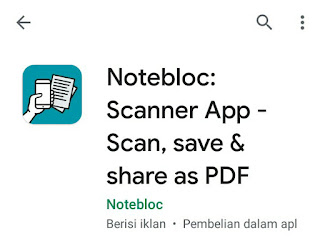 Notebloc: Scanner App