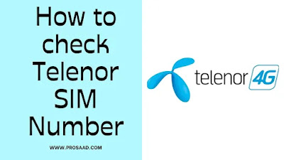 How to Check Telenor SIM Number