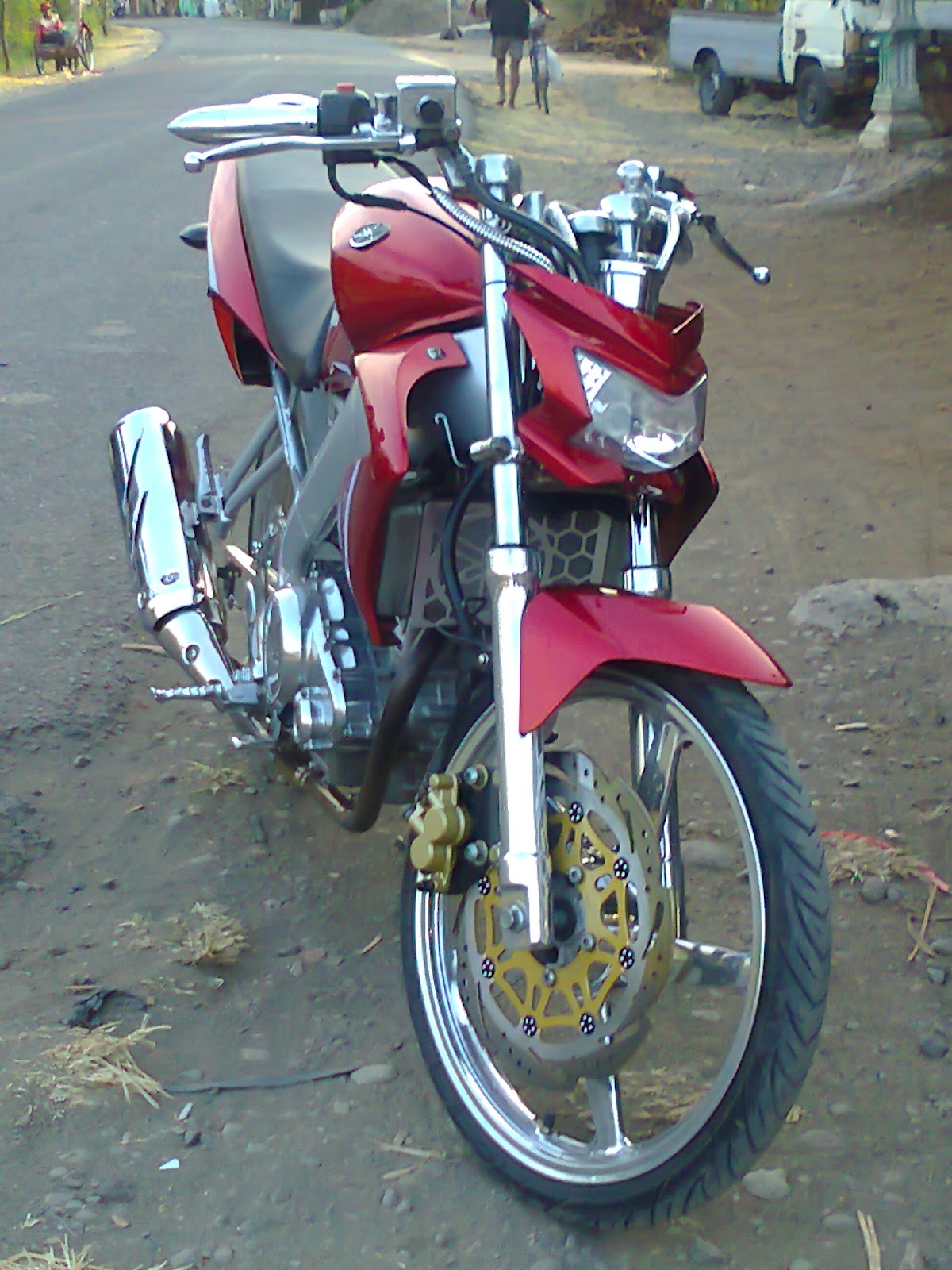 Modifikasi Vixion Funky