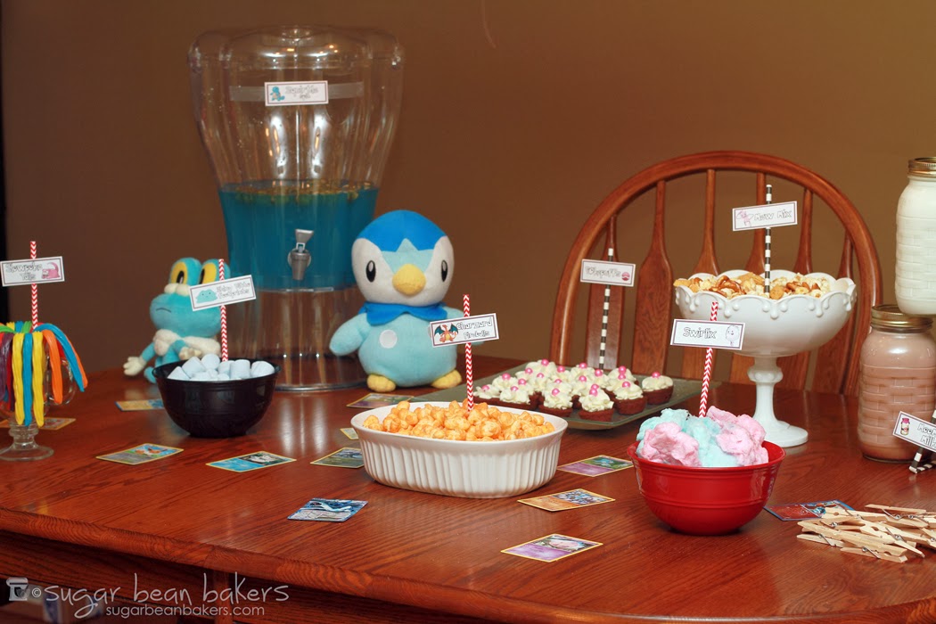 Sugar Bean Bakers: {Quick and Easy Pokemon Party}