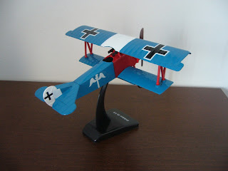 maqueta del fokker DVII