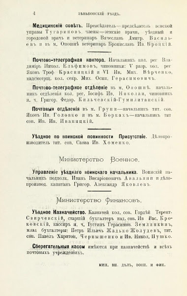 Адрес календарь Справочная книжка Полтавской губернии 1904 год