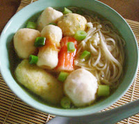 Resep Masakan: Mie Thiau Kuah Aneka Bakso