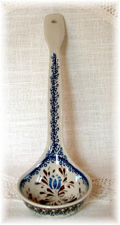 decorative soup ladle