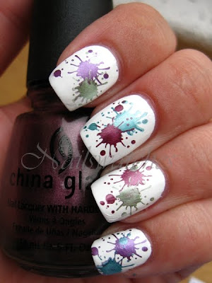 china glaze konadicure konad nailart nailswatches khrome romantique collection stamping m21 imageplate white creme