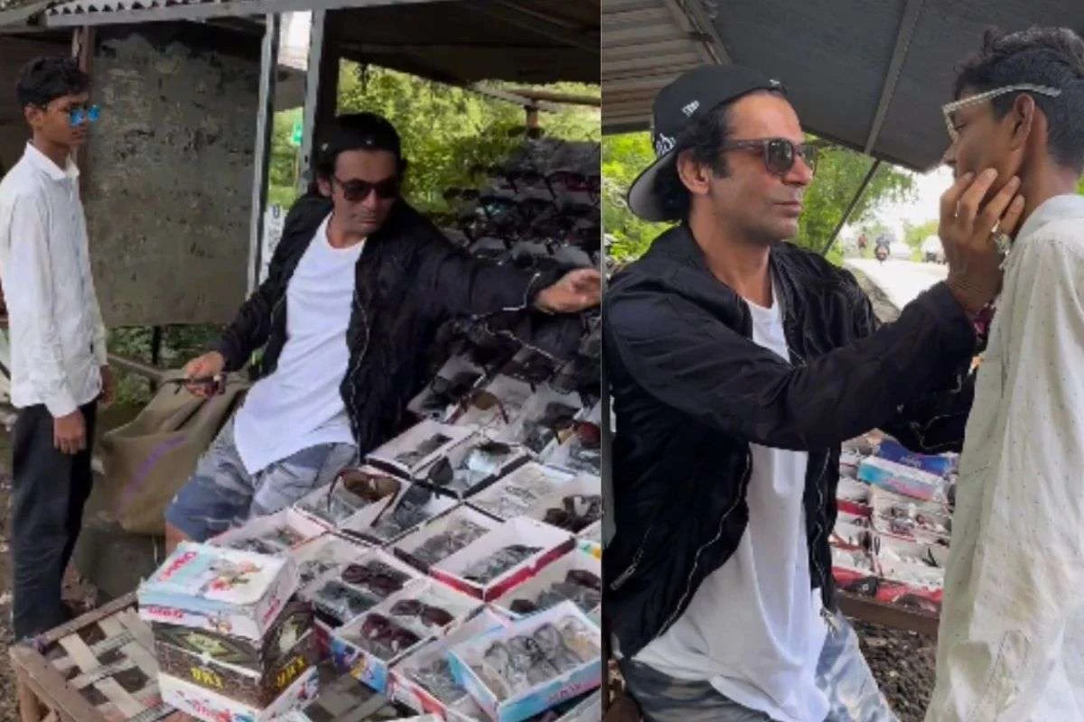 Jawan Actor Sunil Grover Selling Sunglasses