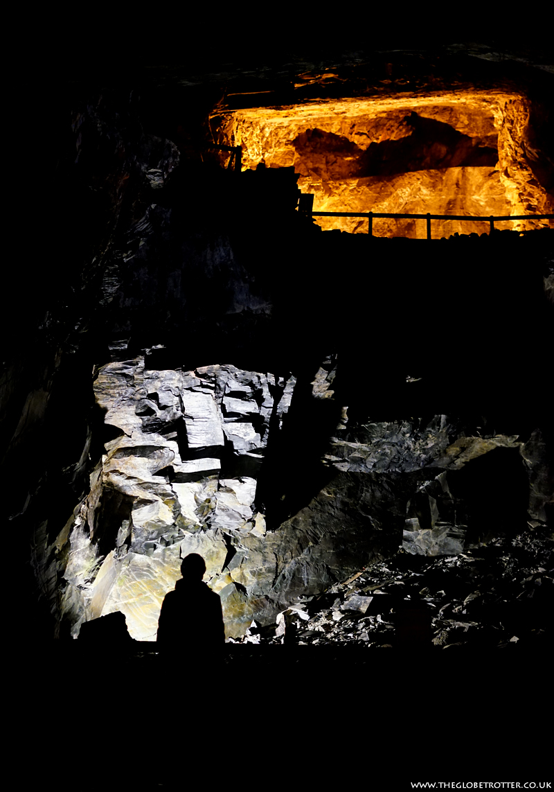 Llanfair Slate Caverns in Wales