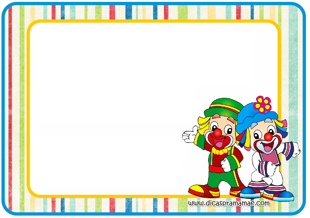 Clowns: Free Printable Party Mini Kit.