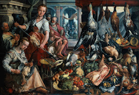 J. Beuckelaer, The Well-Stocked Kitchen (1566)