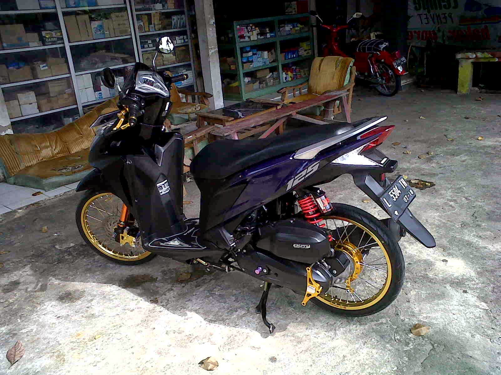 Modifikasi Vario Cbs Ring 17 Galeri Motor Vario