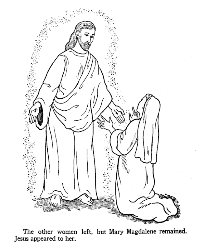 Christian Easter Coloring Pages title=