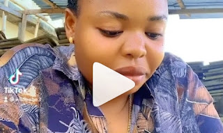 (Video) "I don't have a man to press my big boobs and backside" A Nigerian lady revealed