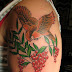 Natural of Beaty A Bird Tattoo Design