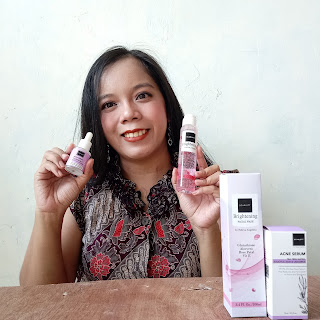 Basmi jerawat bandel dengan Scarlett acne serum dan face wash