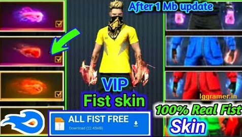 Free Fire and Free Fire Max Fist Skin with Ability Glitch Pack Config File Download for v1.90.1 and OB35 - 2022