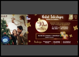 Promoção Natal 2021 Shopping Interlagos 90 Mil em Vales-Compras e Panetones no Comprou Ganhou