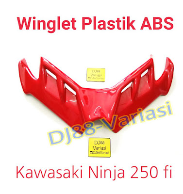 winglet ninja 250 fi RED