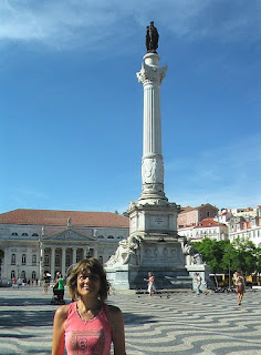 Piata rossio, Dom Pedro IV,Lisabona