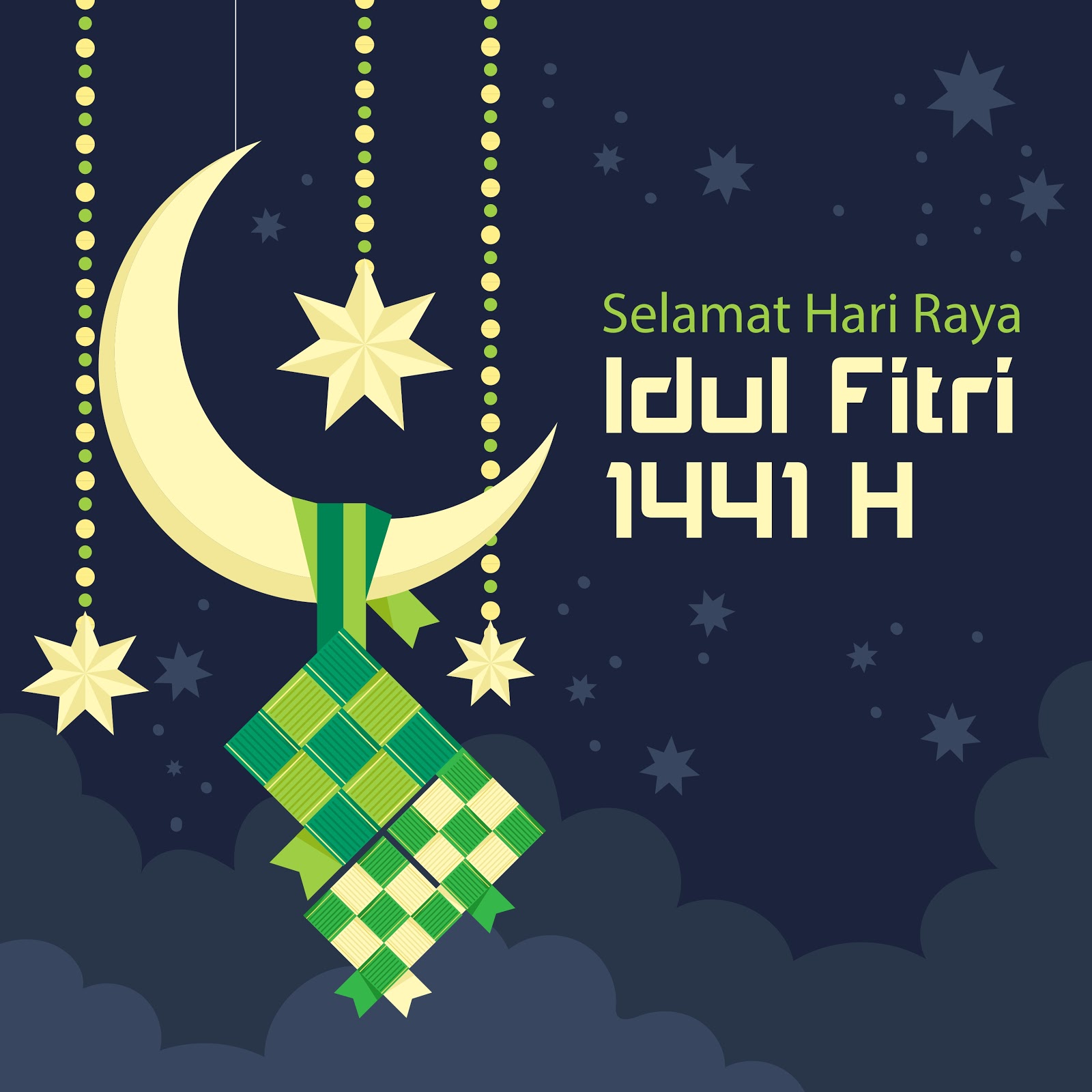 Kumpulan Gambar & Ucapan Selamat Hari Raya Idul Fitri 1441 ...