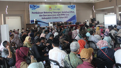965 Guru P3K di Cirebon  Dapat Buku Rekening Tabungan BJB 