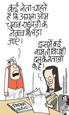 rahul gandhi cartoon, sonia gandhi cartoon, congress cartoon, bjp cartoon, indian political cartoon