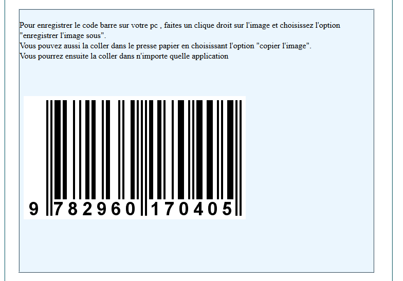 Comment Créer Un Code Barre Ean