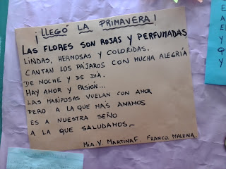 Un poema realizado por Martina y Malena