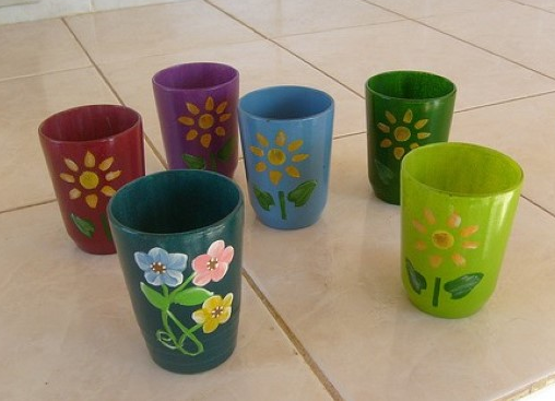 BEAUTIFUL CRAFTS IDEAS WITH GLASSES