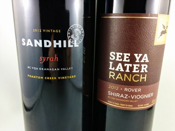 Sandhill Small Lots Syrah 2012 & See Ya Later Ranch Rover 2012