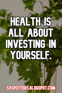 Health is all about investing in you.