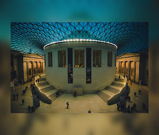 This is an illustraton of The British Museum (One of the best art galleries in the World)