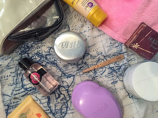 Backpacking beauty essentials