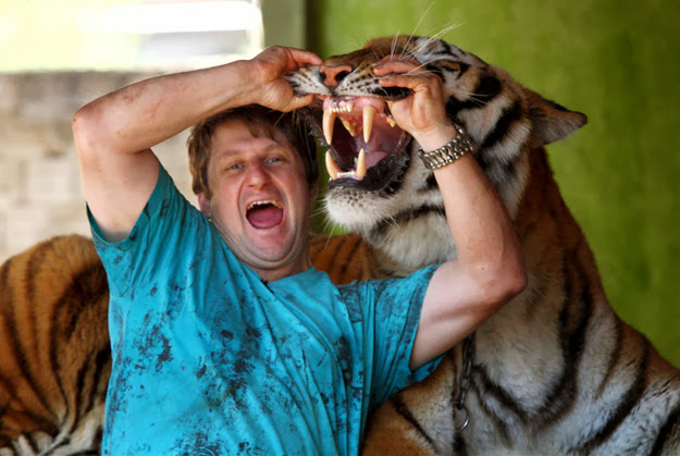 Brazilian Family Lives with 7 Tigers