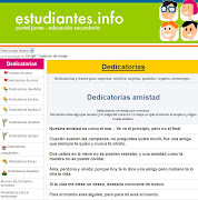 DEDICATORIAS DE AMISTAD PARA ESTUDIANTES (dediktorias)