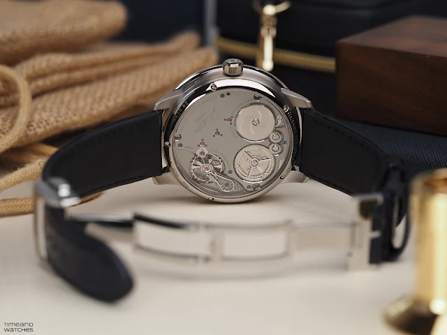 Glashütte Original Senator Chronometer with silver-blue dial