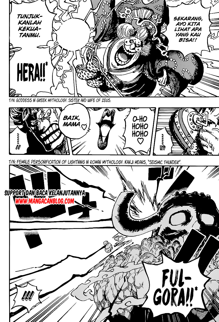 Manga One Piece Chapter 1011 Bahasa Indonesia